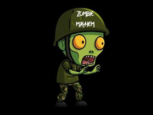 Zombie Mayhem - browser game screenshot