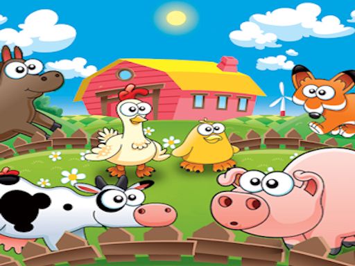 Farm Animals Learning - browser game screenshot