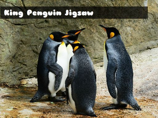 King Penguin Jigsaw - browser game screenshot
