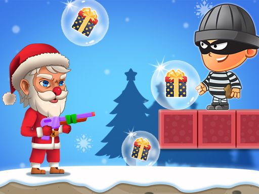 Mr Santa - browser game screenshot