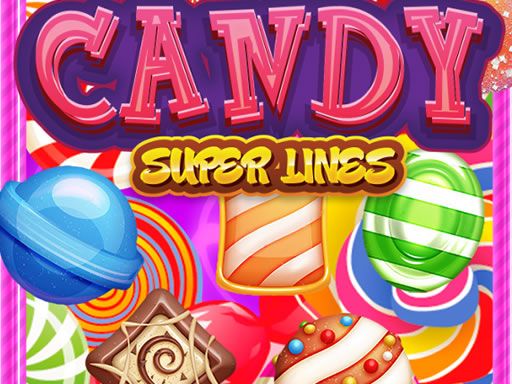 Candy Super Lines - browser game screenshot