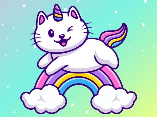 Unicorn Jigsaw - browser game screenshot