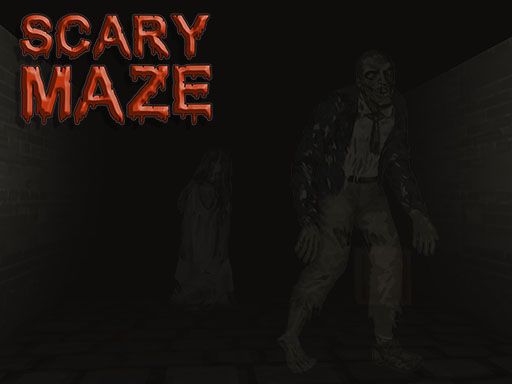 Scary Maze 3D - browser game screenshot