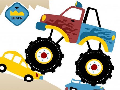 Animal Monster Trucks Difference - browser game screenshot