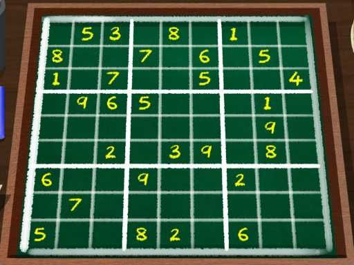 Weekend Sudoku 08 - browser game screenshot