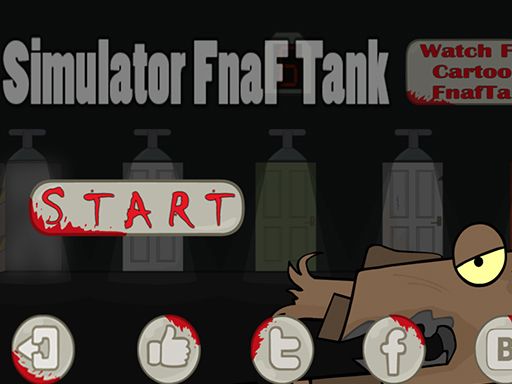 Simulator - Fnaf Tank - browser game screenshot
