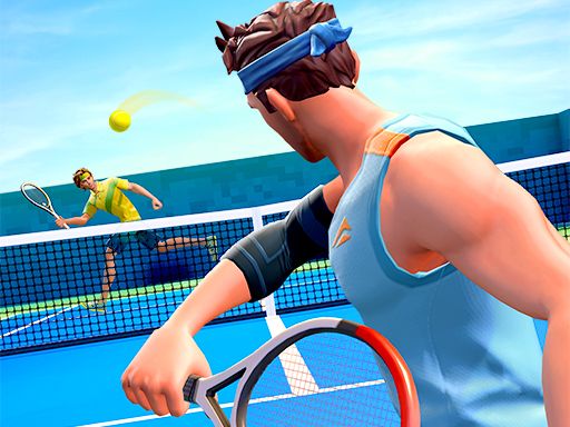 Tennis World Open 2021: Ultimate 3D Sports Gamess - browser game screenshot
