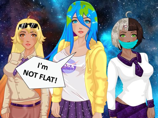 Princess Earth-Chan - browser game screenshot