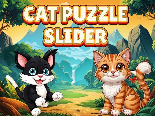Cat Puzzle Slider - browser game screenshot
