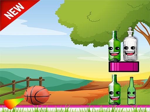 Bottle Shooting - browser game screenshot