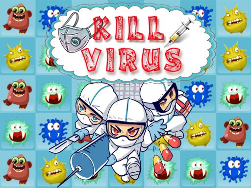 Kill Virus - browser game screenshot