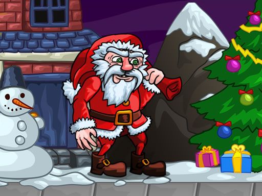 Santa Run Challenge - browser game screenshot