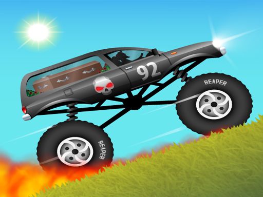 Hill Skull Racer - browser game screenshot