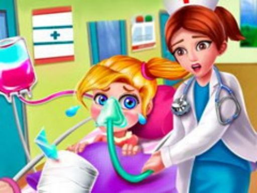 911 Ambulance Doctor - browser game screenshot