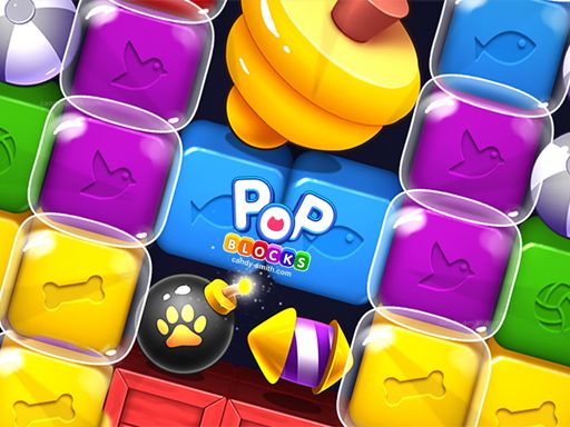 POP Blocks - browser game screenshot