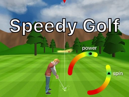 Speedy Golf - browser game screenshot