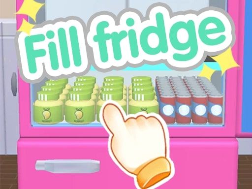 Fill the fridge cool - browser game screenshot