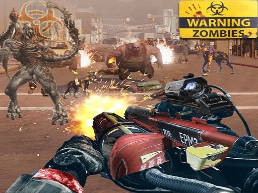 Zombie Shooter - Warfar - browser game screenshot