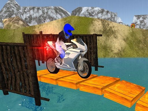 Motorcycle Offroad Sim 2021 - browser game screenshot