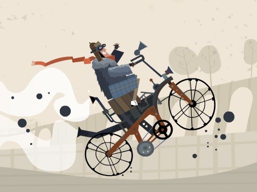 Biker Street - browser game screenshot
