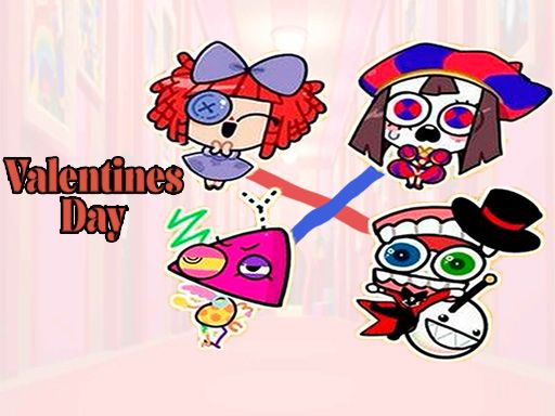Valentines Day: The Digital Circus - browser game screenshot