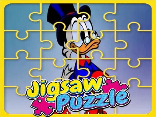 Scrooge Jigsaw Tile Mania - browser game screenshot