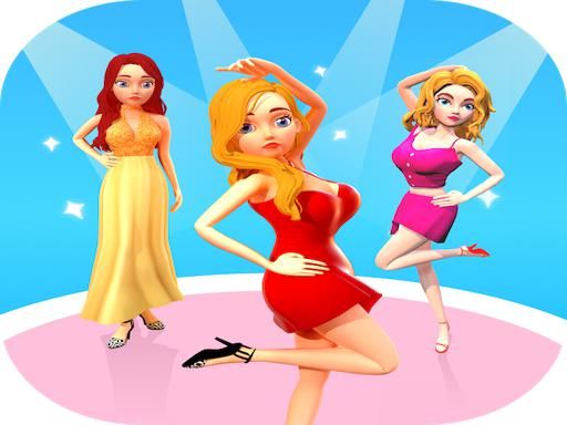 Workout Dress Up Girls - browser game screenshot