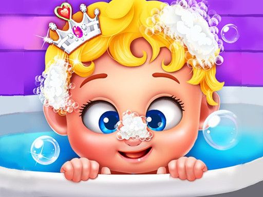 Sweet Girl Magic Princess Caring - browser game screenshot