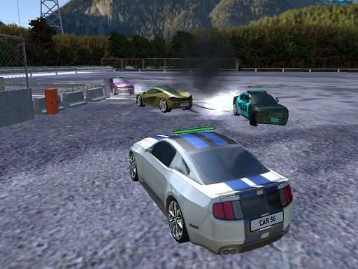 Parking Car Crash Demolition Multiplayer - browser game screenshot