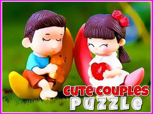 Cute Couples Puzzle Cute Couples Puzzle - browser game screenshot