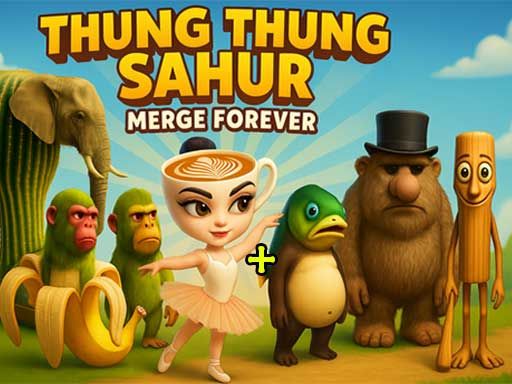 Thung Thung Sahur Merge Forever - browser game screenshot