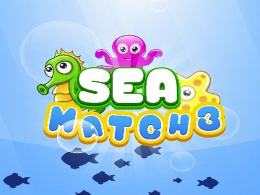 Sea Match 3 - browser game screenshot