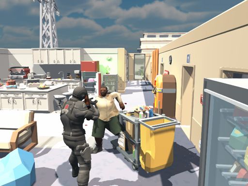 Office Mayhem - browser game screenshot
