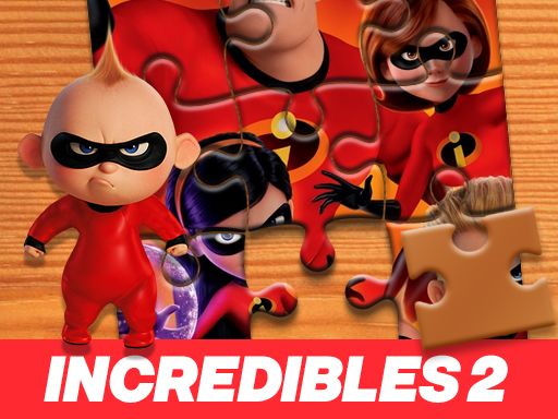 Incredibles Jigsaw Puzzle - browser game screenshot