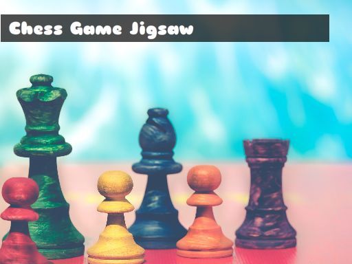 Chess Game Jigsaw - browser game screenshot