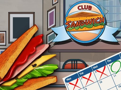 Club Sandwich - browser game screenshot