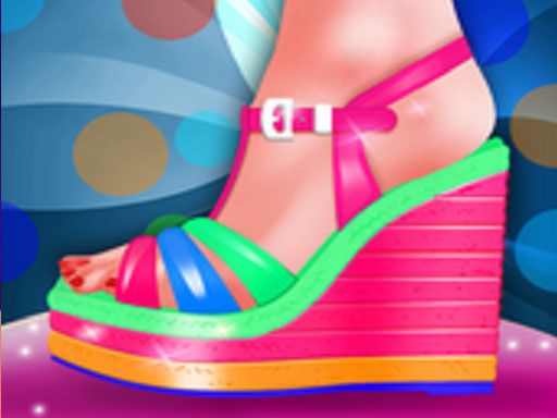 Fashion Shoe Designer Little Tailor - browser game screenshot