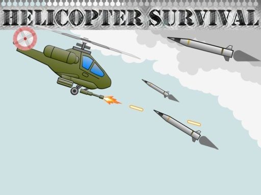 Helicopter Survivor - browser game screenshot