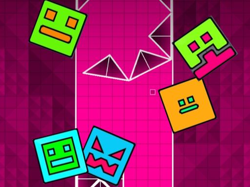 GOUP! DASH - Go up your way th - browser game screenshot