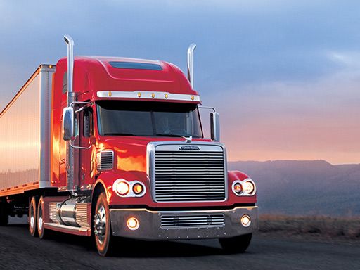 Truck Slide - browser game screenshot