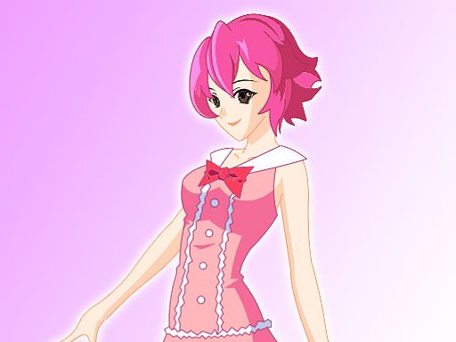 Anime Girl Ayami - browser game screenshot