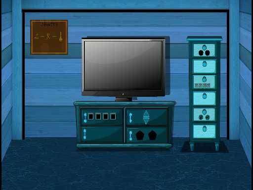 Bluetique House Escape  - browser game screenshot