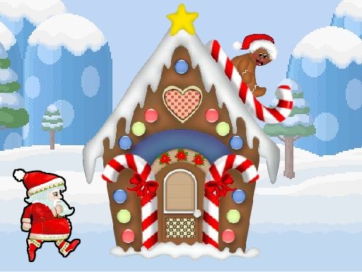 Santa Christmas Run  - browser game screenshot