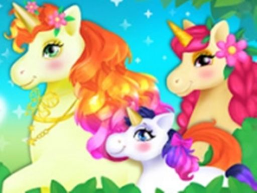 Fantasy Unicorn Creator - Dress Up Your Unicorn - browser game screenshot