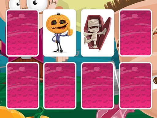 Fun Halloween Memory - browser game screenshot