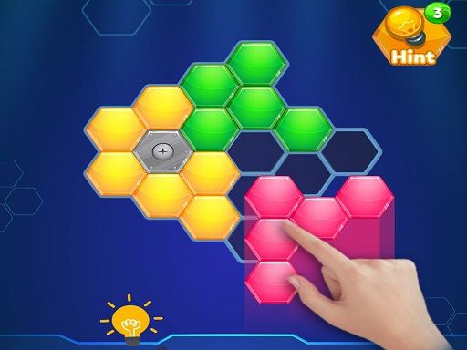 Hexa Block Puzzle - browser game screenshot