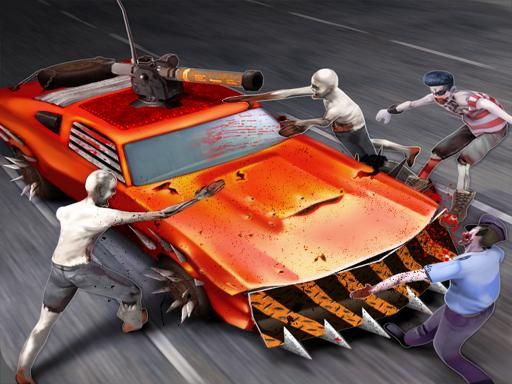 Zombie Driver - browser game screenshot