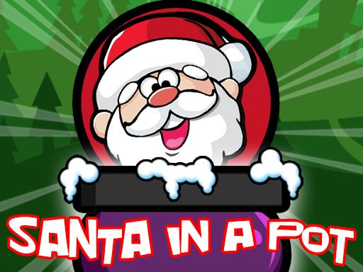 Santa In a Pot - browser game screenshot