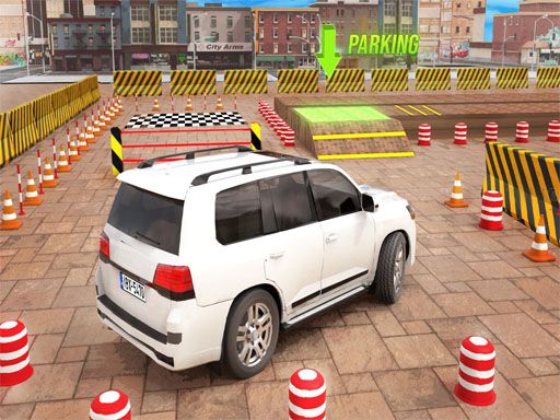 Prado Parking Games: Car Park - browser game screenshot