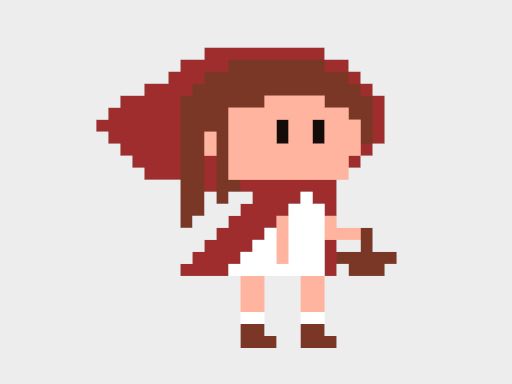 Little Red Riding Hood - browser game screenshot